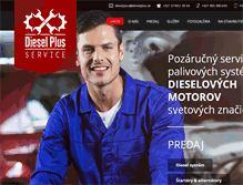 Tablet Screenshot of dieselplus.sk
